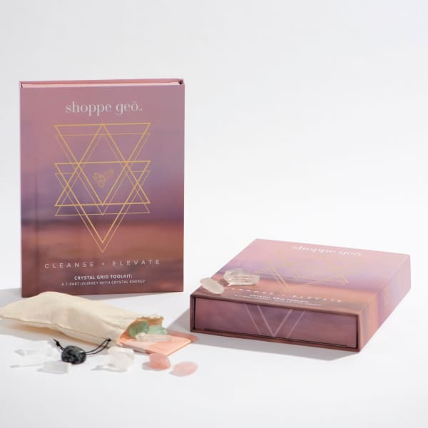 Cleanse + Elevate Crystal Grid Toolkit | Geo Central -