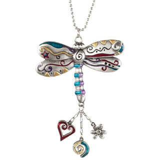 Colorful Car Charms - Dragonfly