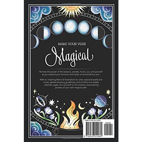 Coloring Book of Shadows: Planner for a Magical Year