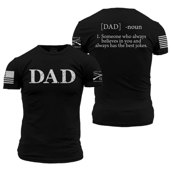 Dad Defined Men's T by Grunt Style