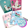Cool Llama Notebook with Pen - note pad