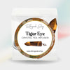 Crystal Gemstone Tea Ball Infuser - Tigers Eye Point Done