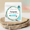 Crystal Gemstone Tea Ball Infuser - Turquoise Point - Done
