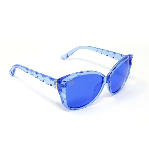 Crystaline Chakra Sunglasses by Rainbow OPTX - Aqua - Done
