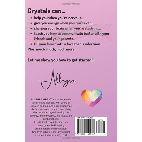 Crystals and Gemstones for Kids Teens - Book