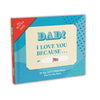 Dad! I Love You Because... - journal