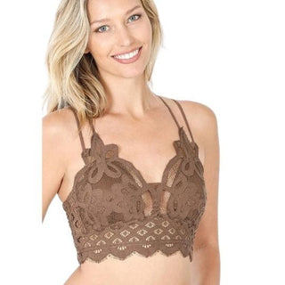 Diamond Crochet Lace Bralette - Done
