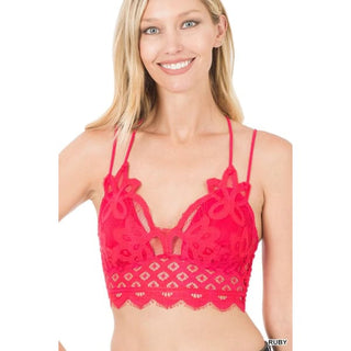 Diamond Crochet Lace Bralette - Done