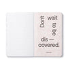 Dream Big And Dare To Fail Journal - journal