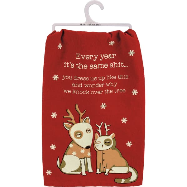 Dress Us Up Like This And Wonder Kitchen Towel - Holiday