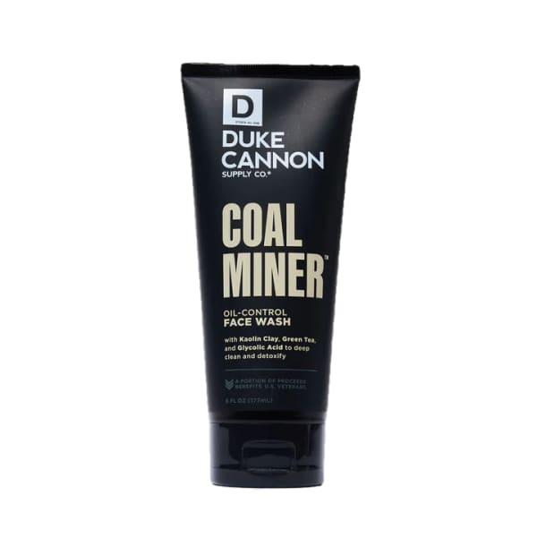 Duke Cannon Coal Miner Face Cleanser