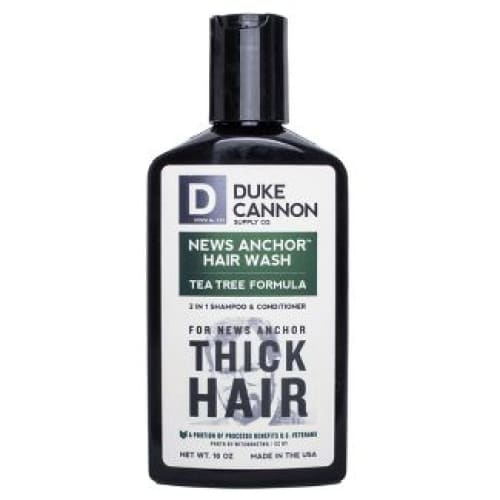 Duke Cannon News Anchor 2 in 1 Hair Wash Tea Tree
