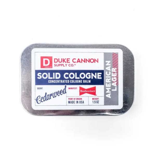 Duke Cannon Solid Cologne American Lager