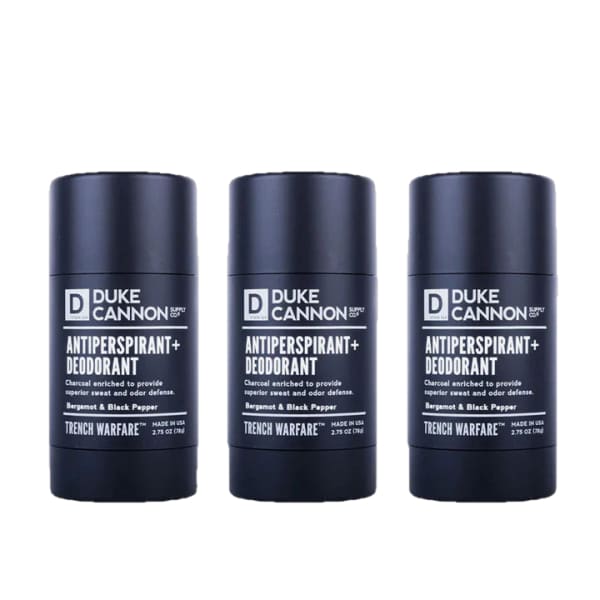 Duke Cannon Trench Warfare A/P + Deodorant Bergamot Black