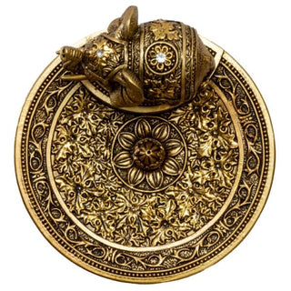 Royal Jeweled Elephant Incense Holder - Burner