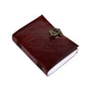 Embossed Celtic Heart Leather Journal - journal