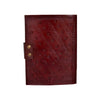 Embossed Celtic Heart Leather Journal - journal