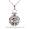 Essential Oil Filigree Pendant - Ball Necklace - Necklaces