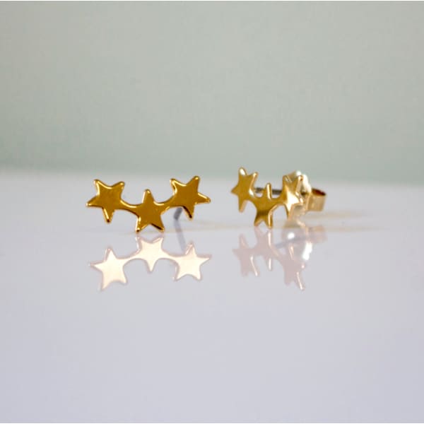 Falling Star Stud Earrings by a.v. max - Done