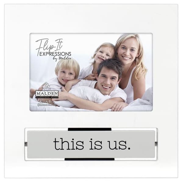 Family Is Forever/This Us Flip-It 4x6 Frame