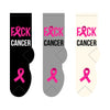 F*ck Cancer Socks - Black