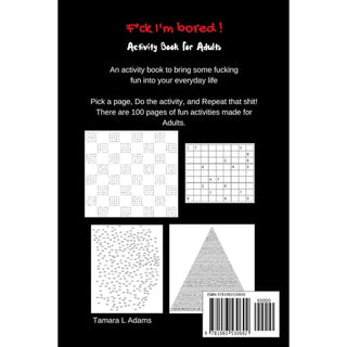 F*CK I’m Bored: Activity Book for Adults - Done