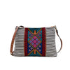 Felicity Aztec Embroidered Crossbody by Jen and Co. - Black