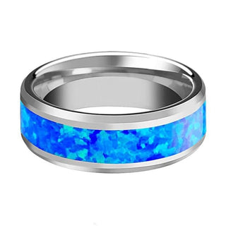 Fire Opal Ring - Ocean / 8 - Done
