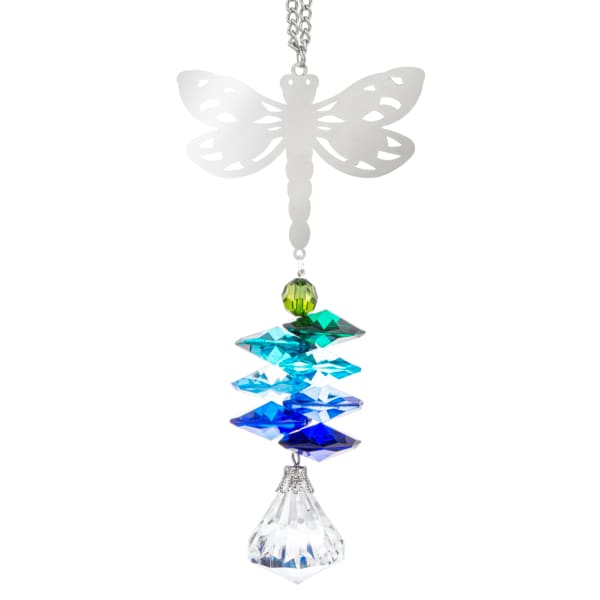 Flutter Sparkle Car Charm - Dragonfly - Charms