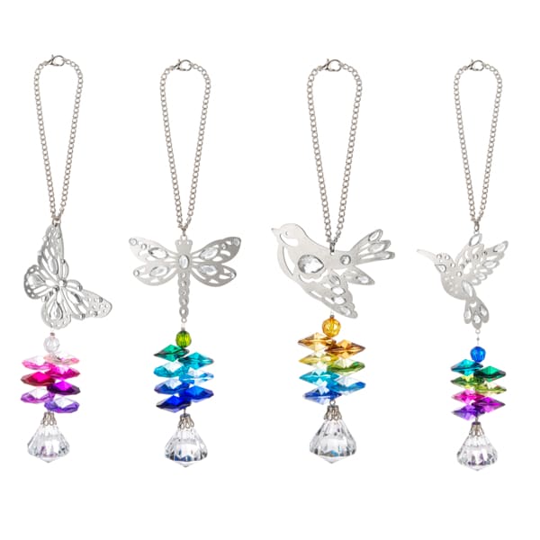 Flutter Sparkle Car Charm - Dragonfly - Charms