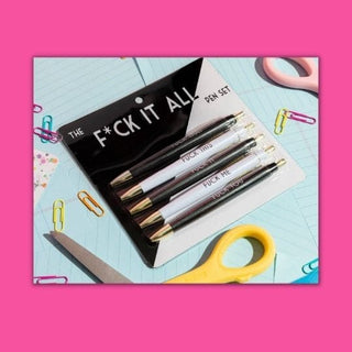 Fuck It All Ink Pen Set 🤙🏼 - Pens