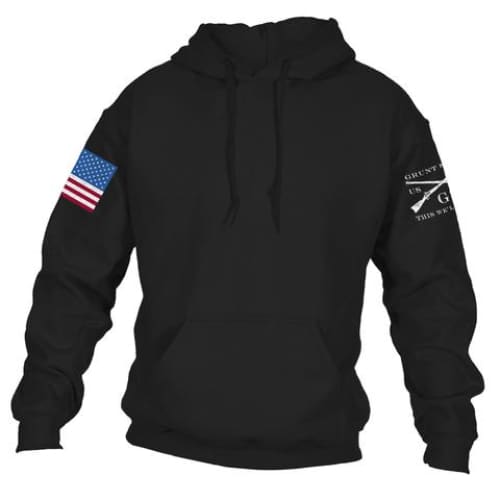 Full Color Flag Basic Hoodie by Grunt Style - Done