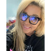 ^Girl Boss Blue Blocker Glasses - Black - Light Blockers