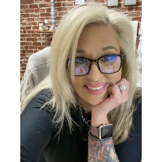 ^Girl Boss Blue Blocker Glasses - Light Blockers