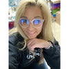 ^Girl Boss Blue Blocker Glasses - Light Blockers