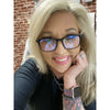 ^Girl Boss Blue Blocker Glasses - Light Blockers