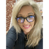 ^Girl Boss Blue Blocker Glasses - Light Blockers