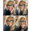 ^Girl Boss Blue Blocker Glasses - Light Blockers