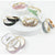 Glitter Hoop Earrings