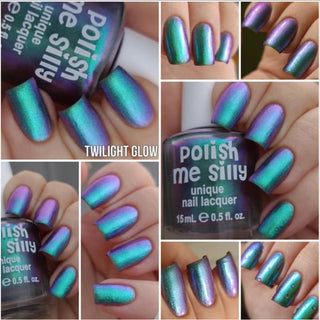 GLOW Nail Polish by Me Silly - Twilight Glow - Pop