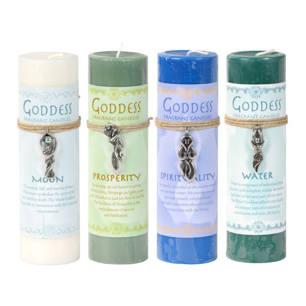 Goddess Pewter Pendant Candles - Candle