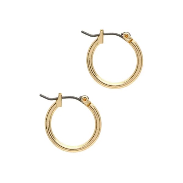 Gold Hoop and Dangle Earrings by Laura Janelle - & Heart