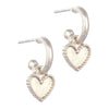 Gold Hoop and Dangle Earrings by Laura Janelle - &amp; Heart