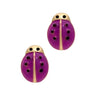 Lady Bug Stud Earrings