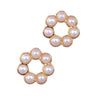 Pearl Wreath Stud Earrings