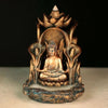Golden Buddha Back Flow Incense Burner