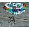 Hamsa Chakra Healing Mala - Bracelet
