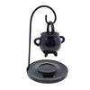 Hanging Cauldron Ceramic Oil Burner w/ Stand - oil burner