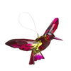 Hanging Two-Toned Hummingbirds - Red Pink Yellow - Crystal