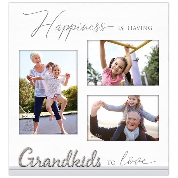 Happiness Is Grandkids Collage frame